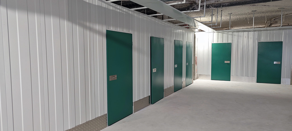 Variety of storage options